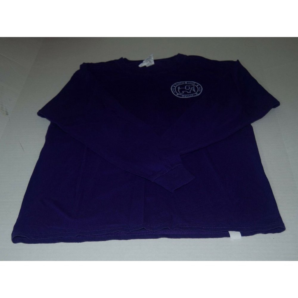 Puppie Love Purple Long Sleeve T Shirt Youth Large